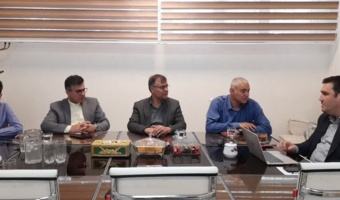 نشست هم‌اندیشی تخصصی تقویت و توسعه زیرساخت‌های پژوهشی با حضور دکتر محمدعلی هادیان رییس بخش تحقیقات حفاظت خاک و آبخیزداری مرکز  و دکتر عطاالله ابراهیمی رییس پژوهشکده حفاظت خاک و آبخیزداری کشور