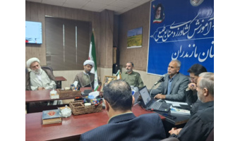 با حضور سردار پاسدار حاج حمیدرضا رستمیان و حاج حسن کلانتری، رزمنده جانباز و فرمانده سرافراز برگزار شد؛