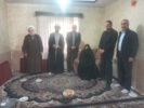 دیدار صمیمی مسئولان مرکز تحقیقات مازندران با خانواده شهید در هفته بسیج