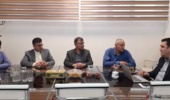 نشست هماندیشی تخصصی تقویت و توسعه زیرساختهای پژوهشی با حضور دکتر محمدعلی هادیان رییس بخش تحقیقات حفاظت خاک و آبخیزداری مرکز و دکتر عطاالله ابراهیمی رییس پژوهشکده حفاظت خاک و آبخیزداری کشور