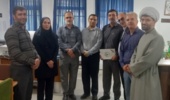 تجلیل از عملکرد متمایز مسئول بیمه تکمیلی مرکز تحقیقات و آموزش کشاورزی مازندران
