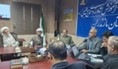 با حضور سردار پاسدار حاج حمیدرضا رستمیان و حاج حسن کلانتری، رزمنده جانباز و فرمانده سرافراز برگزار شد؛