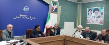 حضور حجت‌الاسلام خاوریان در نشست اربعین حسینی در سازمان جهاد کشاورزی مازندران