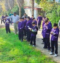 بازدید دانش‌آموزان دبستان شهید جعفرنژاد از هنرستان کشاورزی سلمانشهر