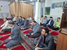 برگزاری مراسم سوگواری شهادت امام جواد(ع) در ستاد مرکز تحقیقات و آموزش کشاورزی مازندران