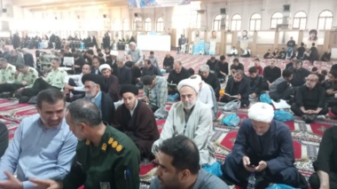 مراسم بزرگداشت رهبر شهید امت امام خامنه ای (رضوان الله) در مصلی امام خمینی (ره) ساری