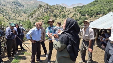 آموزش میدانی مدیریت سلامت دام سبک در مراتع سوادکوه برگزار شد