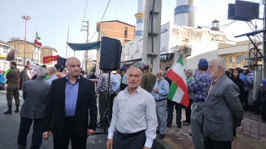 حضور اقتدارآفرین همکاران مرکز تحقیقات کشاورزی مازندران (واحد آموزش سلمانشهر) در رزمایش بزرگ «جان‌فدا» شهرستان عباس‌آباد